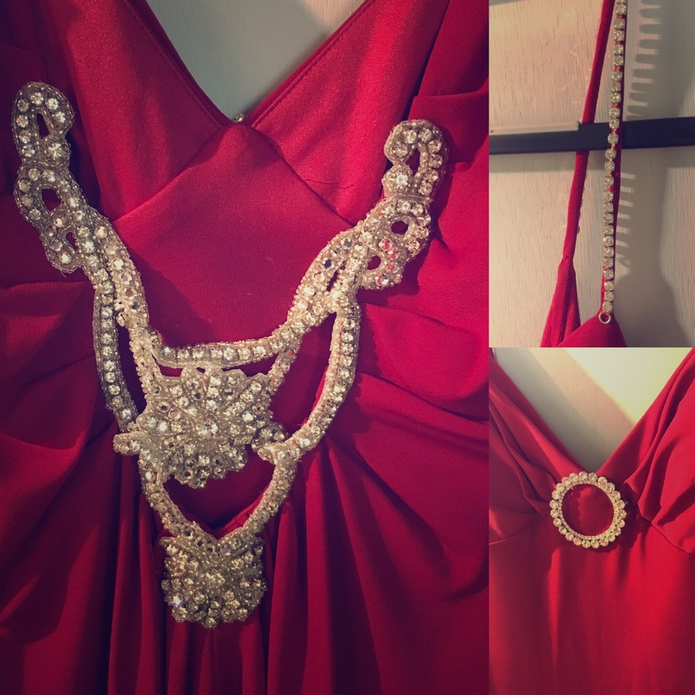 Elegant floor length dress